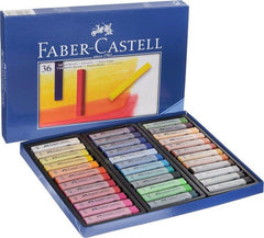 TIZAS PASTEL BLANDO FABER CASTELL 36 COLORES SURTIDOS | 1 UNIDADES | (FABER CASTELL)