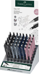 PORTAMINAS FABER GRIP 1347 0,5/0,7 MM COLORES SURTIDOS | 40 UNIDADES | (FABER CASTELL)
