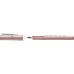 PLUMA ESTILOGRAFICA FABER CASTELL GRIP 2011 F ROSA PALO | 1 UNIDADES | (FABER CASTELL)