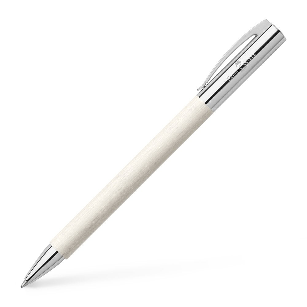 Bolígrafo Faber Castell Ambition Resina Blanco