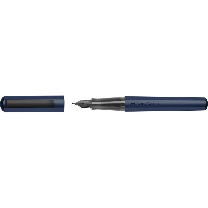 PLUMA ESTILOGRAFICA FABER CASTELL HEXO AZUL F | 1 UNIDADES | (FABER CASTELL) Imagen principal del producto