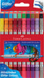 Rotulador Faber Castell doble punta glitter 20 colores