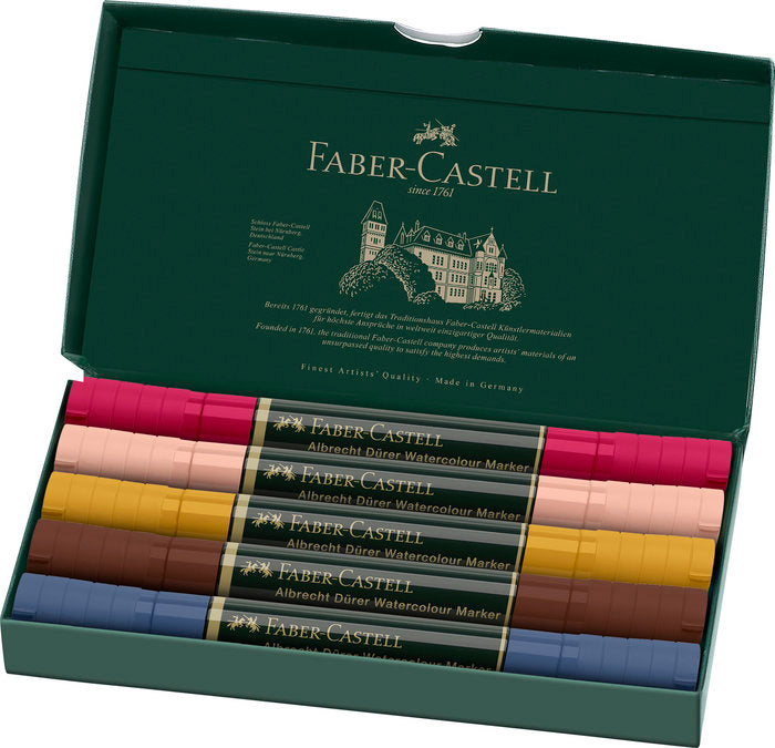 Rotulador Faber Castell Albrecht Durer 5 Colores Retrato | Faber Castell | Pack 1 Unidades