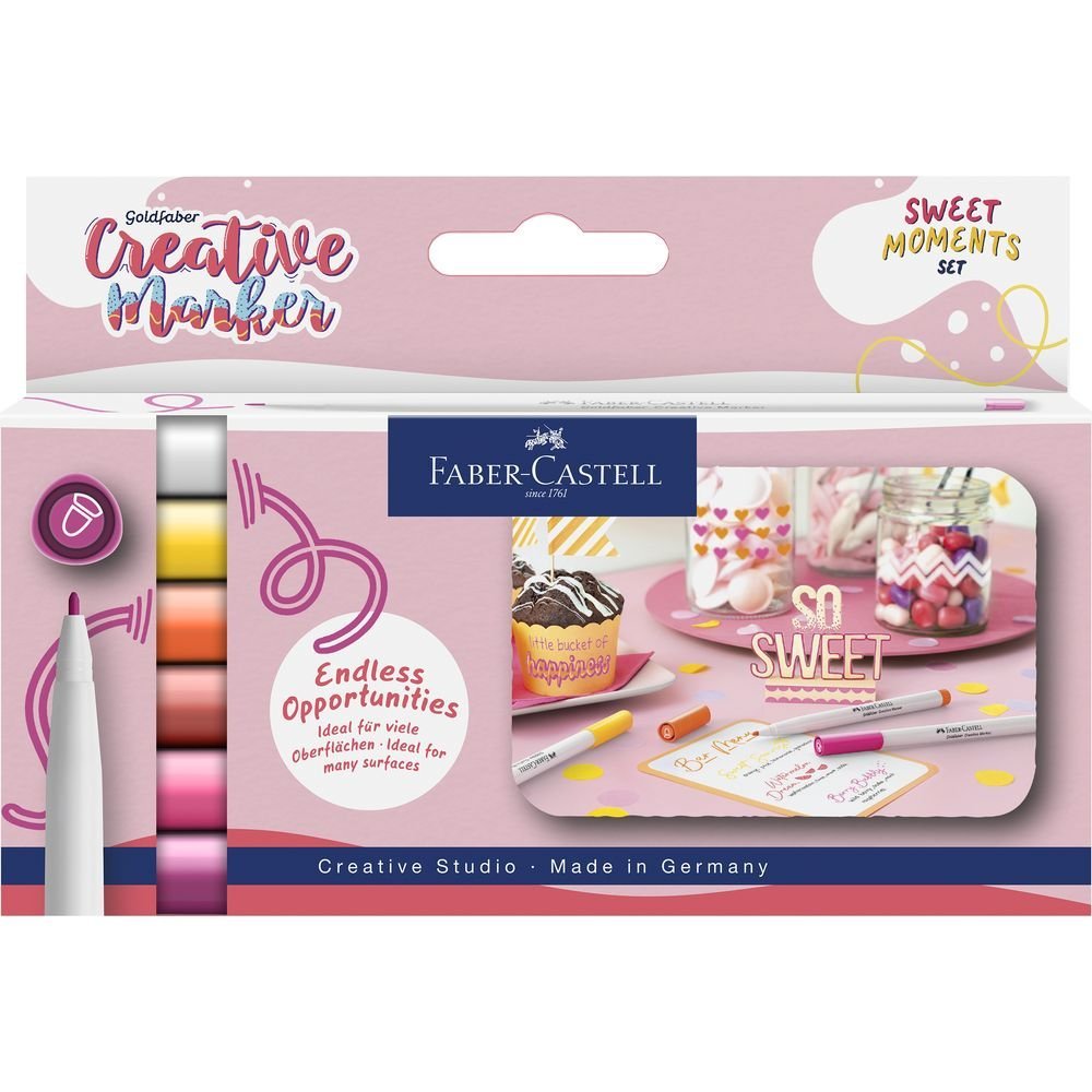 Rotulador Faber Castell Punta Pincel 1.5 Sweet Moments
