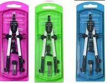 Compas con Adaptador Universal Estuche Color Neon Imagen principal del producto