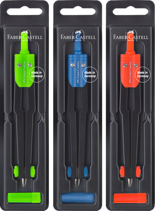 COMPAS ESCOLAR FABER PEQUEÑO METAL | 1 UNIDADES | (FABER CASTELL)