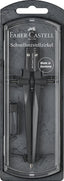 COMPAS FABER CASTELL AJUSTE RAPIDO STREAM PIEDRA NEGRA | 1 UNIDADES | (FABER CASTELL)