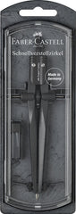 COMPAS FABER CASTELL AJUSTE RAPIDO STREAM PIEDRA NEGRA | 1 UNIDADES | (FABER CASTELL)