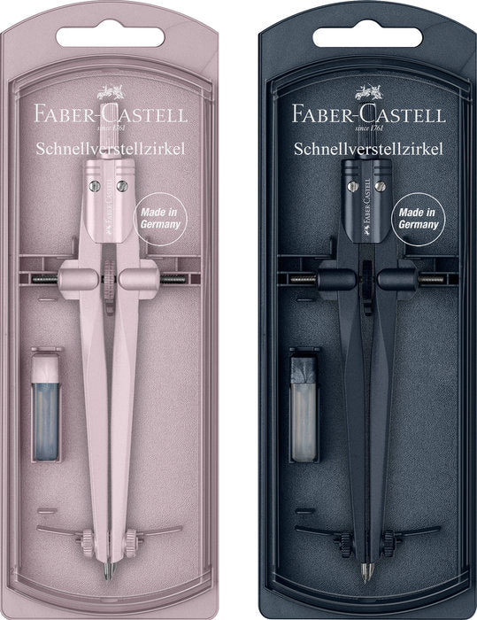 COMPAS FABER CASTELL STREAM COLORES SURTIDO | 1 UNIDADES | (FABER CASTELL)