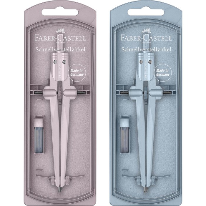 COMPAS FABER CASTELL AJUSTE RAPIDO STREAM 2024 | 1 UNIDADES | (FABER CASTELL)