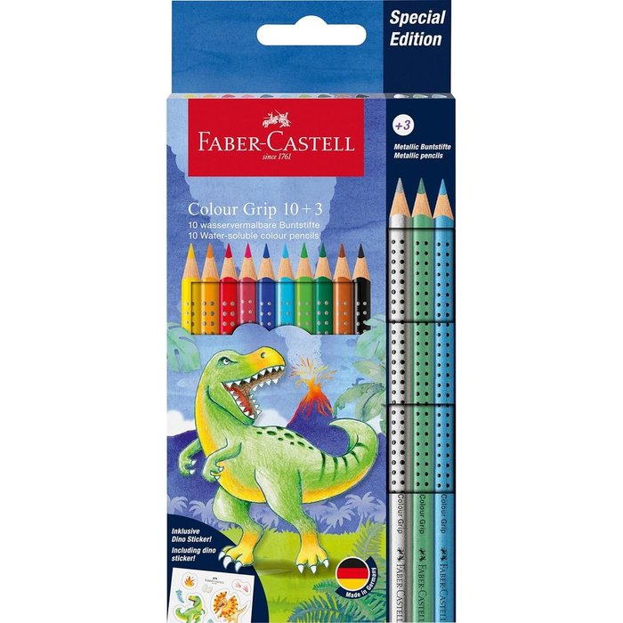 LAPIZ FABER CASTELL COLOR GRIP 10 COLORES EDICION ESPECIAL | 1 UNIDADES | (FABER CASTELL) Imagen principal del producto