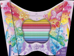 LAPIZ FABER CASTELL SPARKLE PASTEL ESTUCHE METAL MARIPOSA | 1 UNIDADES | (FABER CASTELL)