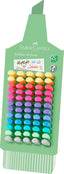 Expositor 60 Marcador Faber Textliner 46 Colores Pastel | Faber Castell | Pack 60 Unidades
