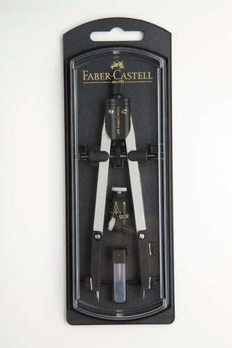 COMPAS AJUSTE RAPIDO CON ADAPTADOR FABER | 1 UNIDADES | (FABER CASTELL) Imagen principal del producto