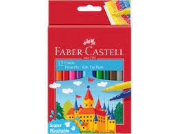 Rotulador Faber Castell 12 Colores Surtidos | Faber Castell | Pack 1 Unidades Imagen principal del producto