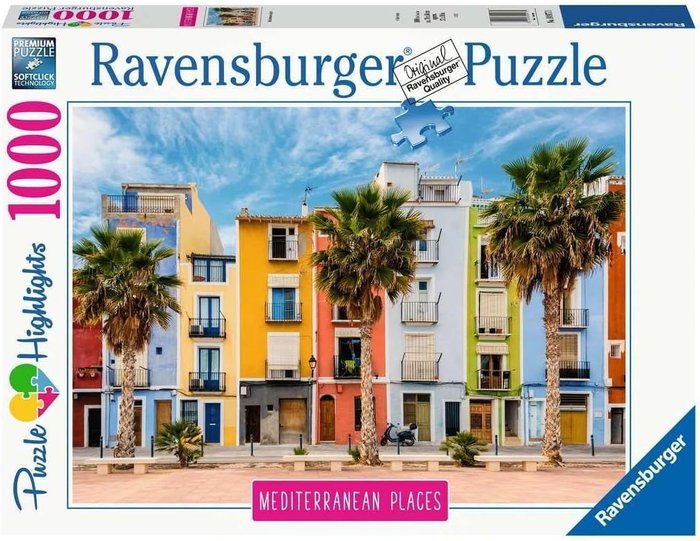 PUZZLE 1000 PIEZAS MEDITERRANEAN SPAIN | RAVENSBURGER PUZZLES | 1 UNIDAD | 4005555000273 Imagen principal del producto