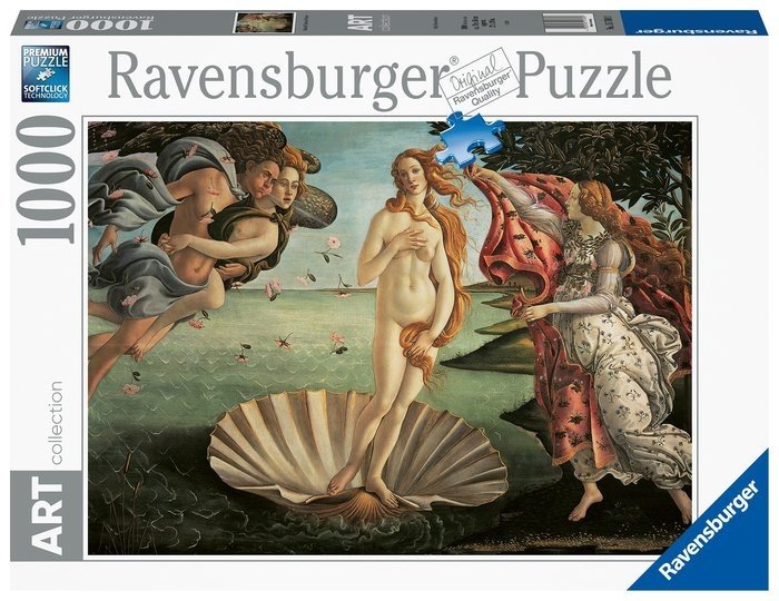 Puzzle Botticelli El Nacimiento de Venus Ravensburger 37 cm Imagen principal del producto