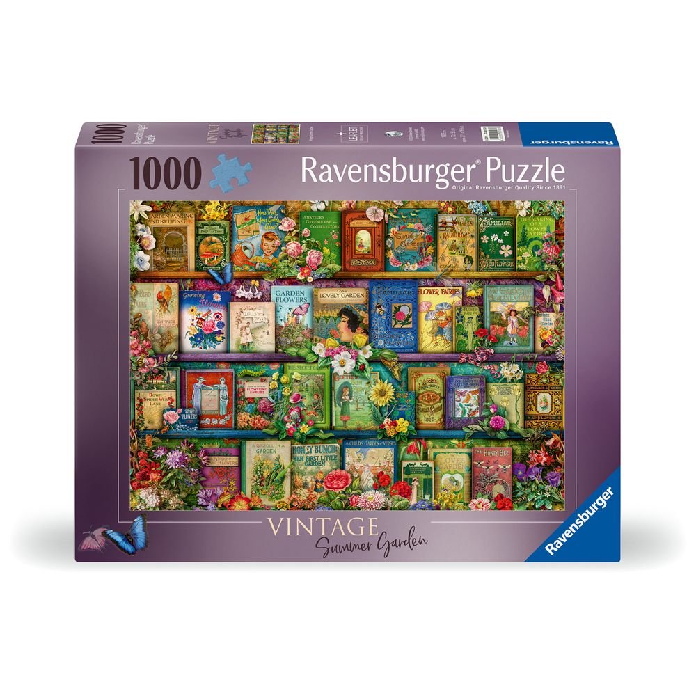 Puzzle 1000 Piezas Jardín Vintage en Flor Ravensburger Imagen principal del producto