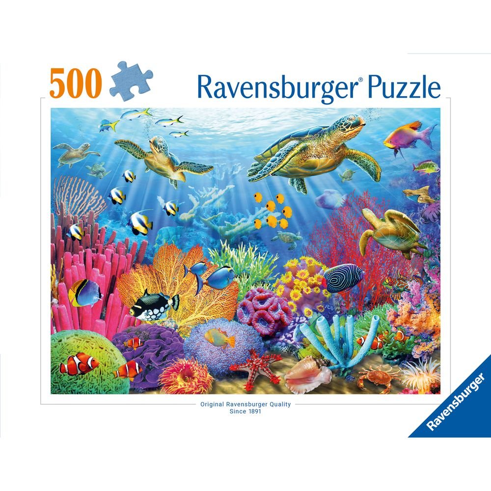 Puzzle 500 Piezas Aguas Tropicales Ravensburger Puzzle Imagen principal del producto