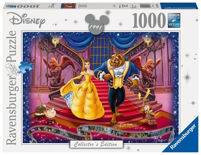 PUZZLE DISNEY CLASSIC LA BELLA Y LA BESTIA 1000 P | RAVENSBURGER PUZZLES | 1 UNIDAD | 4005555003205 Imagen principal del producto
