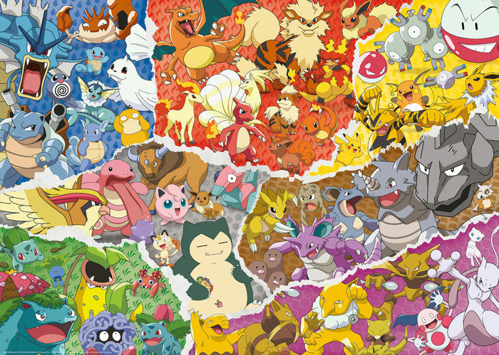 PUZZLE POKEMON 1000 PIEZAS | RAVENSBURGER PUZZLES | 1 UNIDAD | 4005555008323 Imagen principal del producto