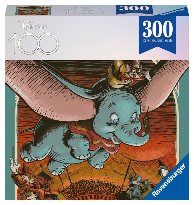 PUZZLE 300 PZ, 100 ANIVERSARIO DISNEY EDICION LIMITADA DUMB | RAVENSBURGER PUZZLES | 1 UNIDAD | 4005555010425 Imagen principal del producto