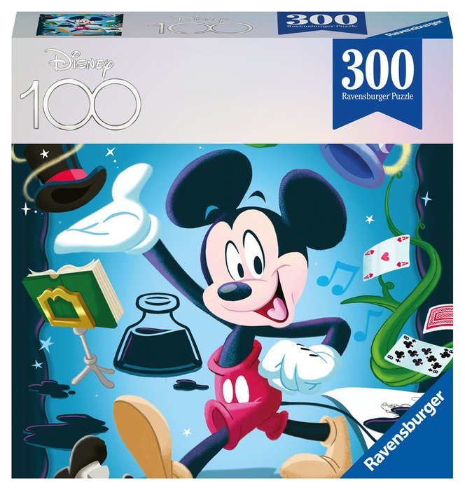 PUZZLE 300PZ 100 ANIVERSARIO DISNEY ED LIMITADA MICKEY MOUS | RAVENSBURGER PUZZLES | 1 UNIDAD | 4005555010432 Imagen principal del producto