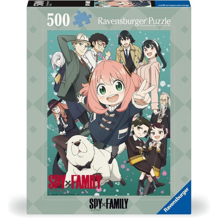 PUZZLE 500 PIEZAS SPY X FAMILY PANORAMA | RAVENSBURGER PUZZLES | 1 UNIDAD | 4005555011989 Imagen principal del producto
