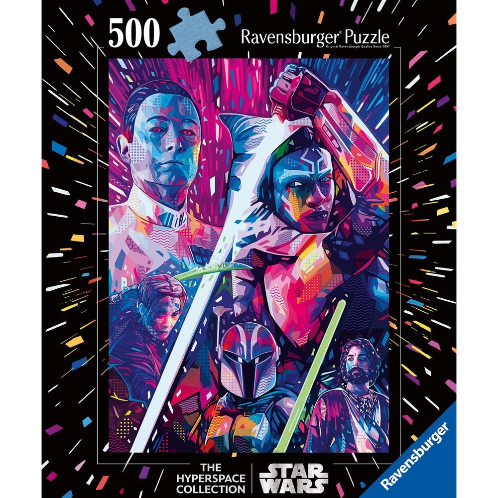 Puzzle 500 Piezas Star Wars Hiperespacio Ahsoka Large Ravensburger Imagen principal del producto