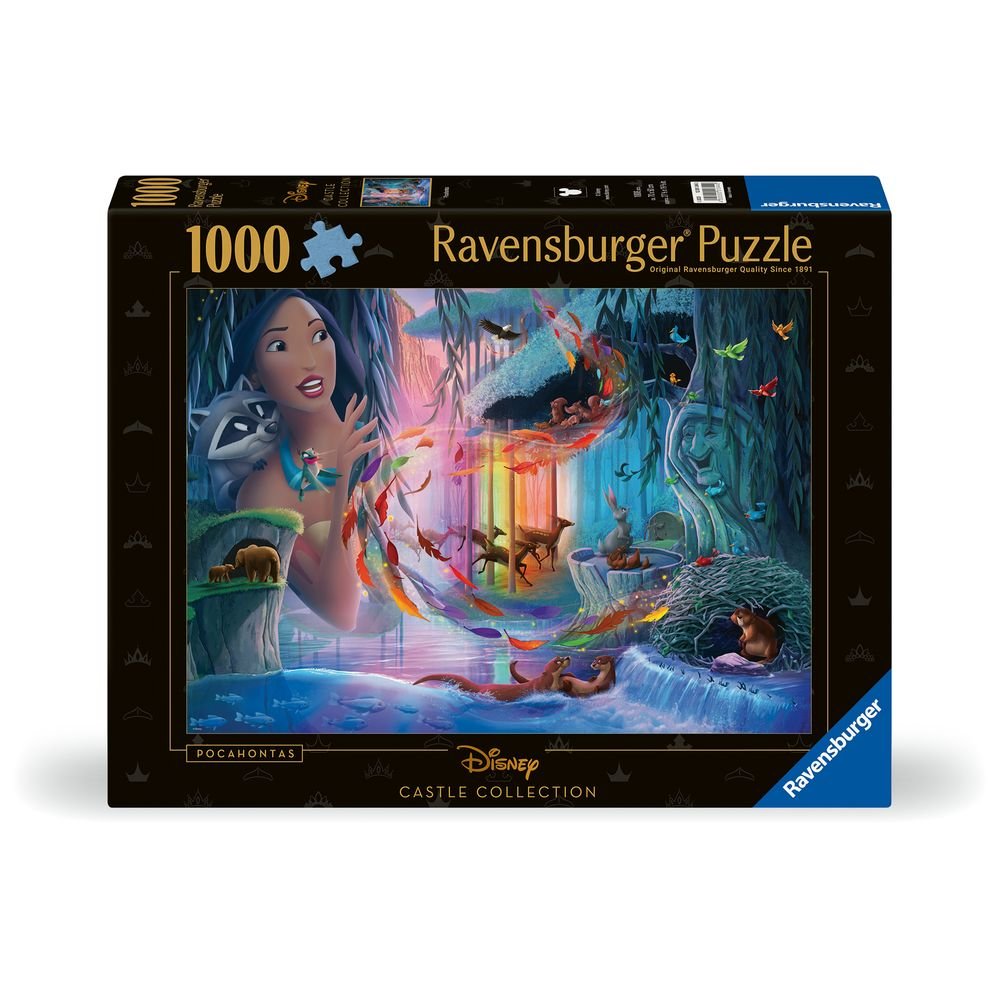 PUZZLE 1000 PIEZAS DISNEY CASTLES POCAHONTAS | RAVENSBURGER PUZZLES | 1 UNIDAD | 4005555013440 Imagen principal del producto