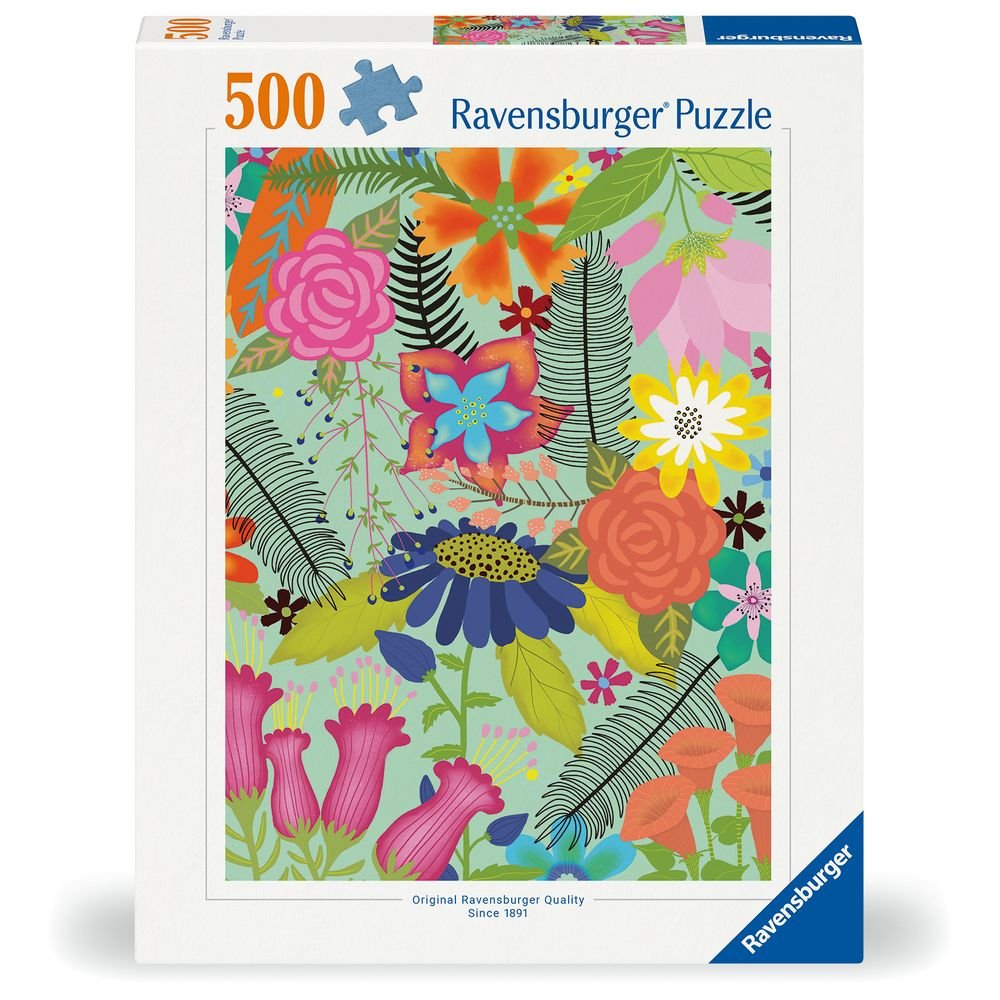 PUZZLE 500 PIEZAS FLOWERS JUNGLE | RAVENSBURGER PUZZLES | 1 UNIDAD | 4005555013822 Imagen principal del producto