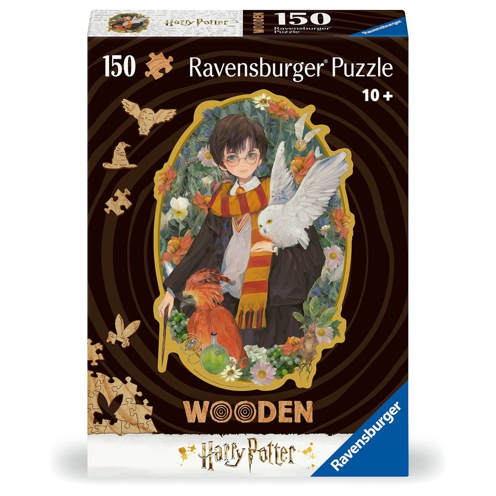 PUZZLE 150 PIEZAS MADERA HARRY POTTER | RAVENSBURGER PUZZLES | 1 UNIDAD | 4005555014584 Imagen principal del producto