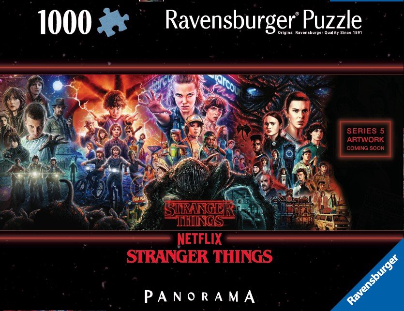 PUZZLE 1000 PIEZAS - PANORAMA STRANGER THINGS | RAVENSBURGER PUZZLES | 1 UNIDAD | 4005555015024 Imagen principal del producto