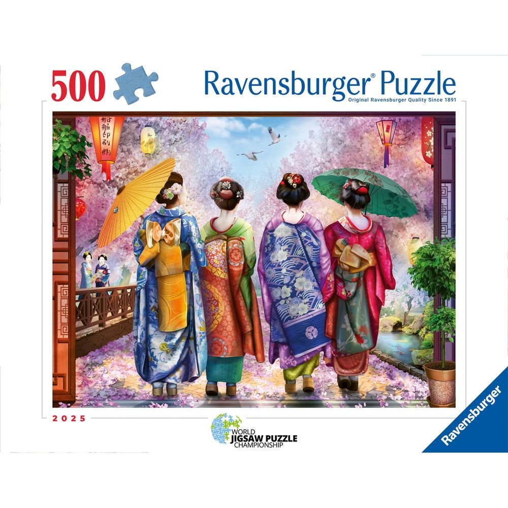 Puzzle 500 Piezas Paseo Florido Ravensburger Puzzle Imagen principal del producto