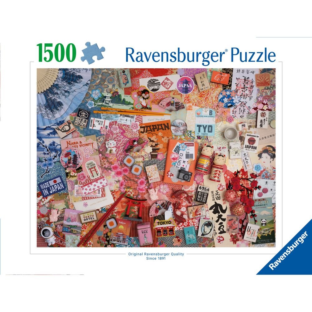 Puzzle 1500 Piezas Viaje a Tokio Ravensburger Puzzle Imagen principal del producto