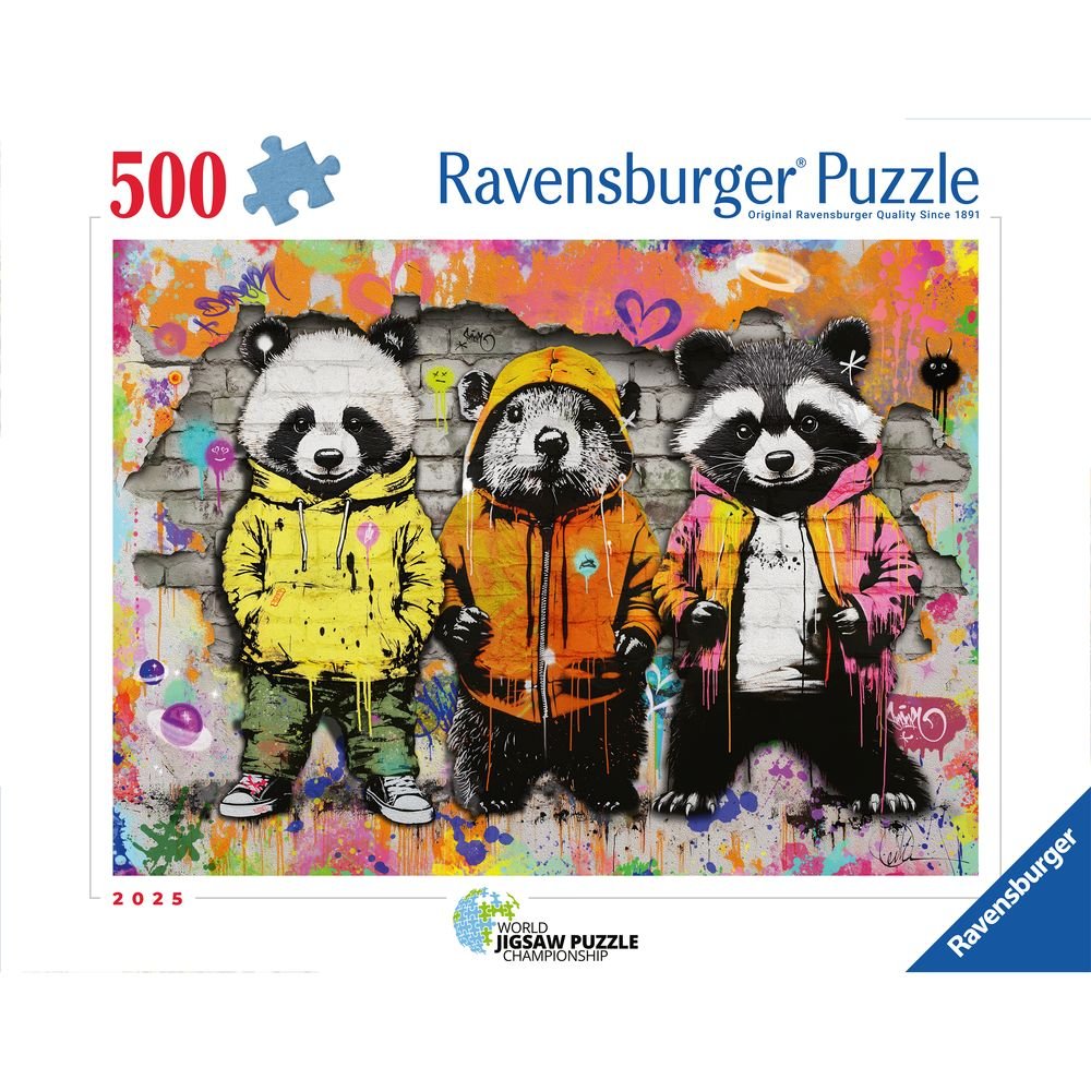 Puzzle 500 Piezas Amigos Peluditos Ravensburger Imagen principal del producto