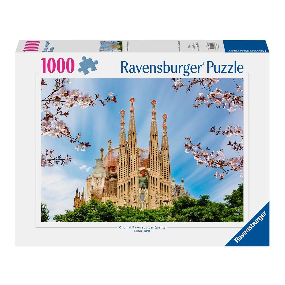 Puzzle 1000 Piezas Foto Barcelona Ravensburger Puzzle Imagen principal del producto