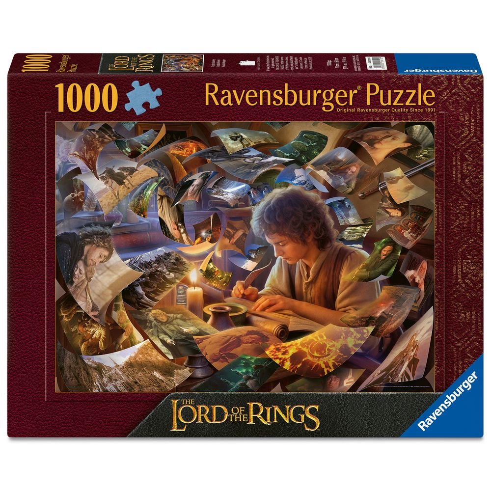Puzzle El Viaje de Frodo 1000 piezas Ravensburger Imagen principal del producto