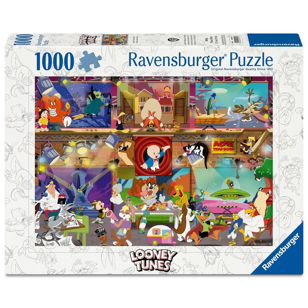 Puzzle Looney Tunes Studio 1000 piezas Ravensburger Imagen principal del producto