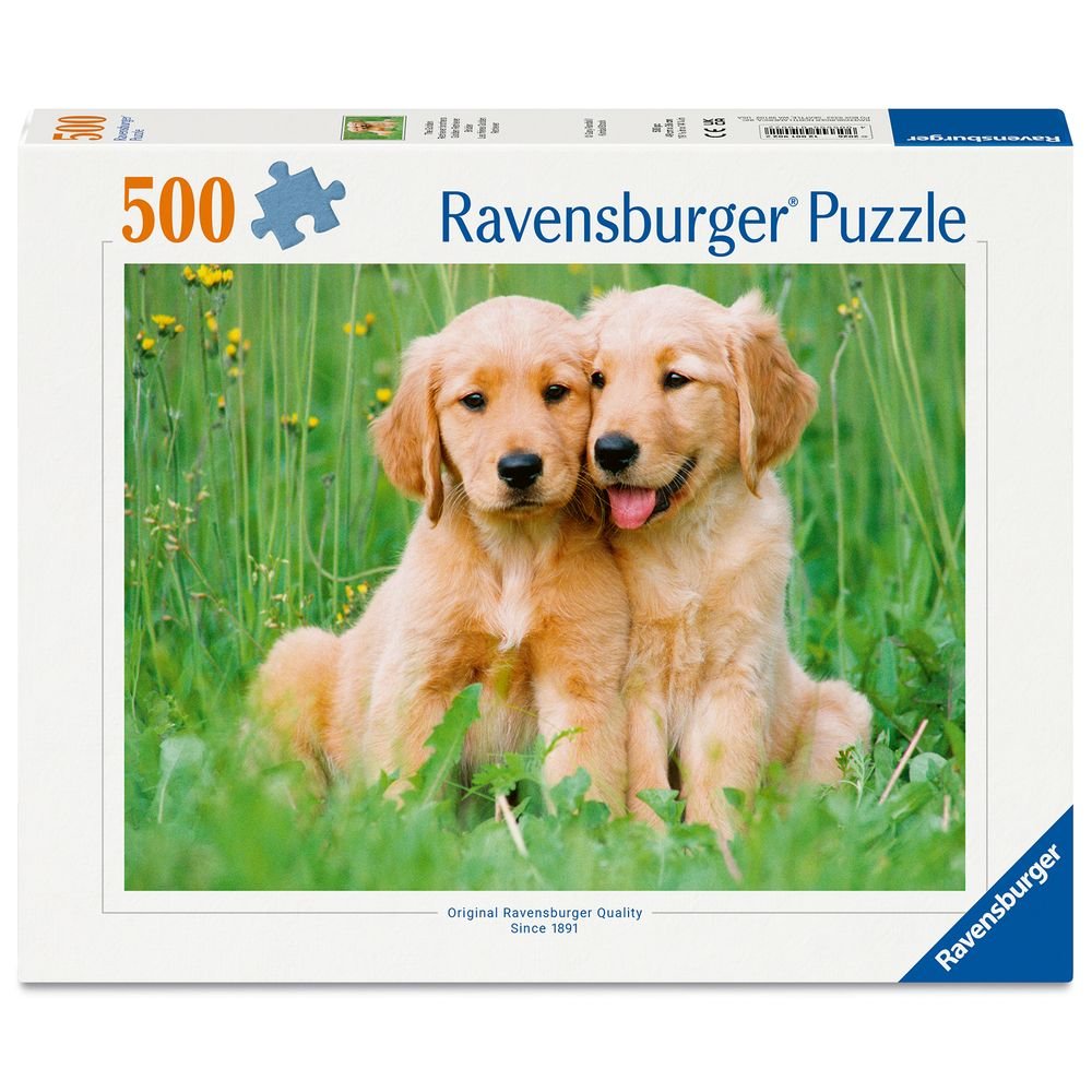 Puzzle Puppies Collection Los Hermanos Golden Retriever 500 Ravensburger Imagen principal del producto