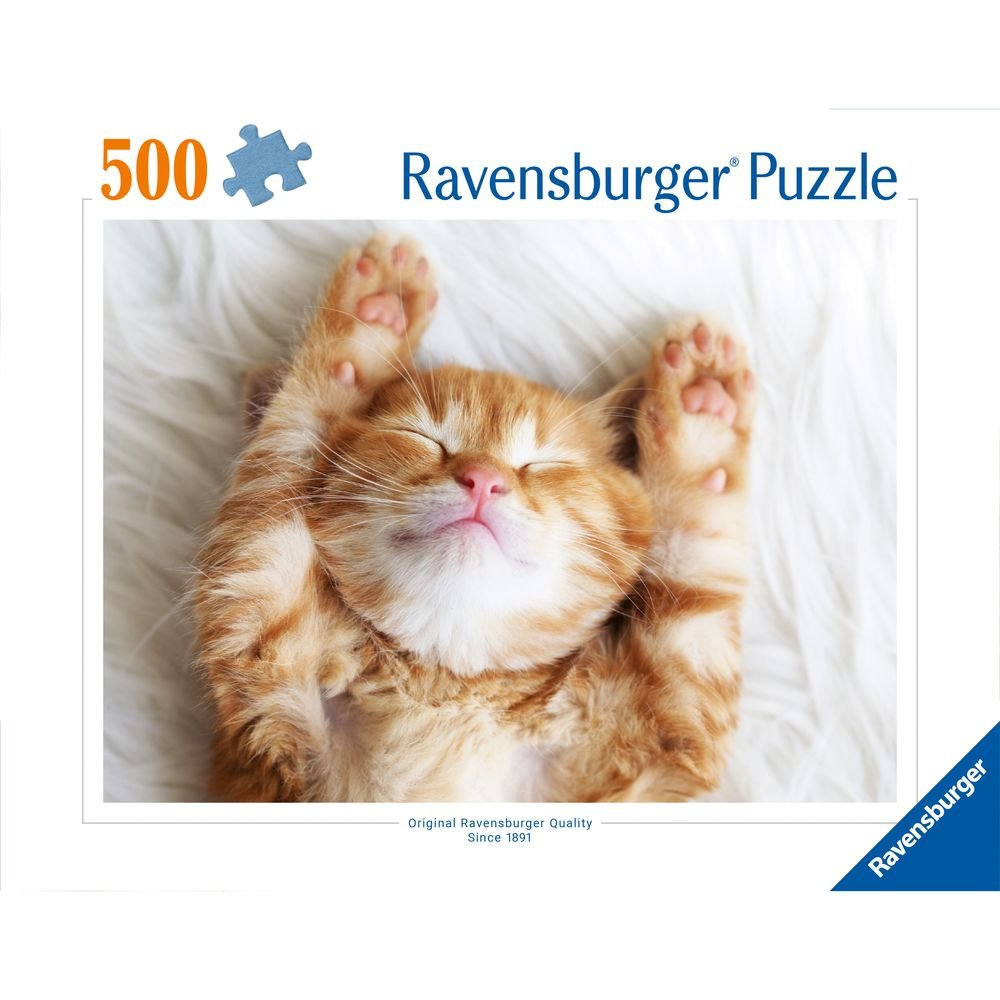 Puzzle 500 Piezas Puppies Collection Gatito Soñador Ravensburger Imagen principal del producto
