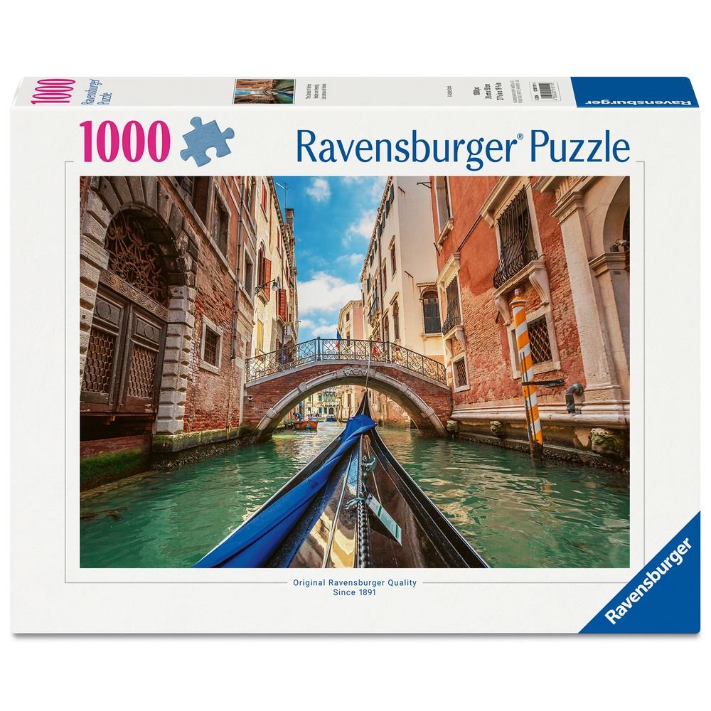 Puzzle Los Canales de Venecia 1000 Piezas Ravensburger Imagen principal del producto