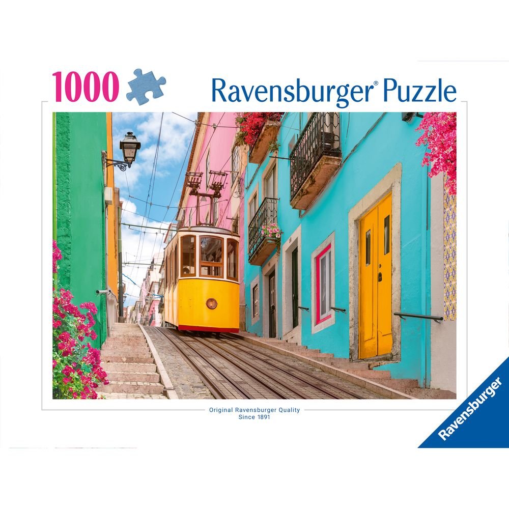 Puzzle 1000 Piezas El Tranvía de Lisboa Ravensburger Imagen principal del producto