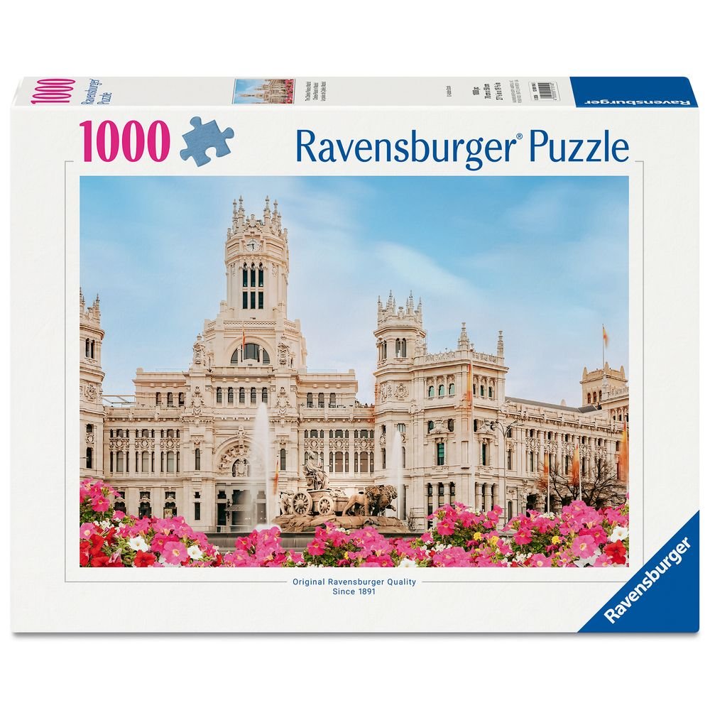 Puzzle Plaza de Cibeles Madrid 1000 piezas Ravensburger Imagen principal del producto