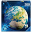 Puzzle aventura en el mapa Round 500 piezas Ravensburger