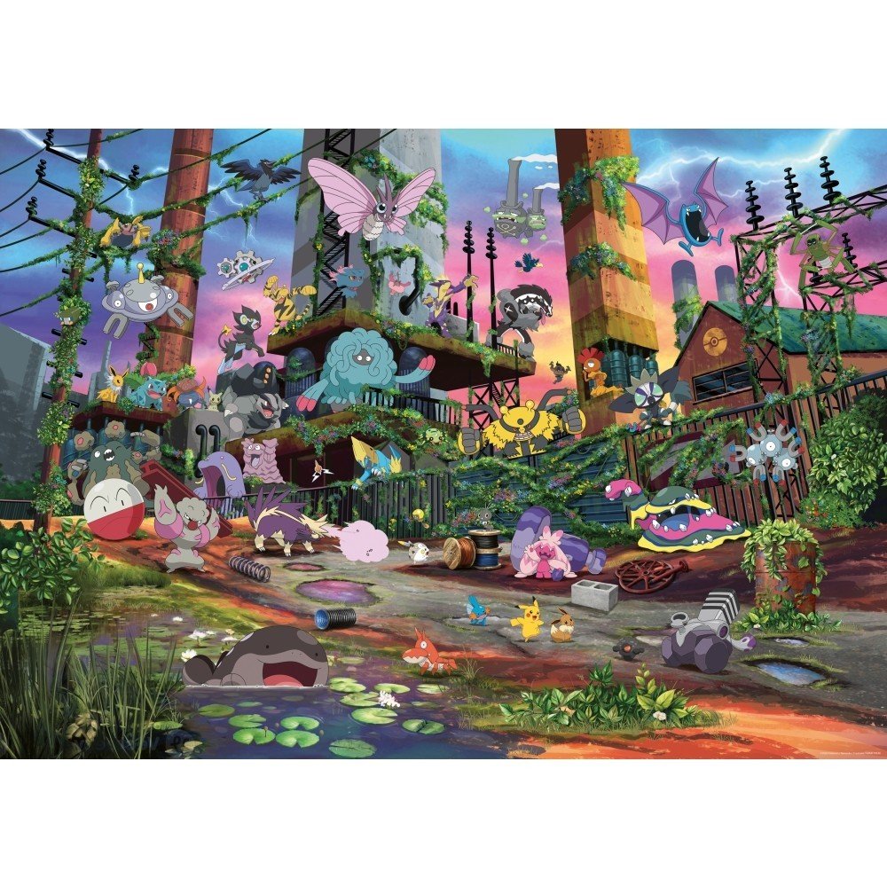 Puzzle Pokémon Breakout 1000 piezas Ravensburger