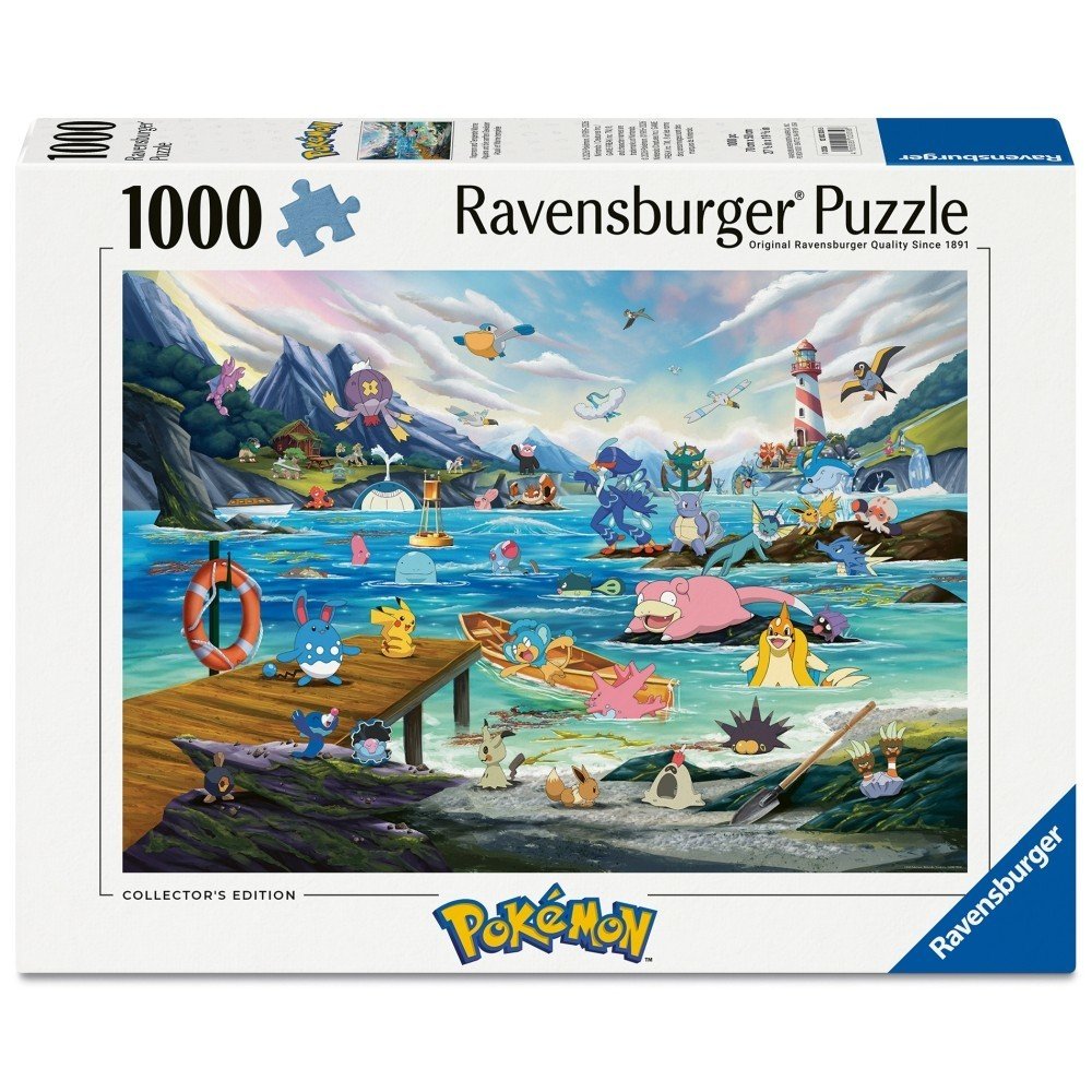 Puzzle Ravensburger Pokémon Breakout Vaporeon 1000 piezas