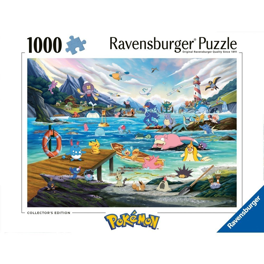 Puzzle Ravensburger Pokémon Breakout Vaporeon 1000 piezas