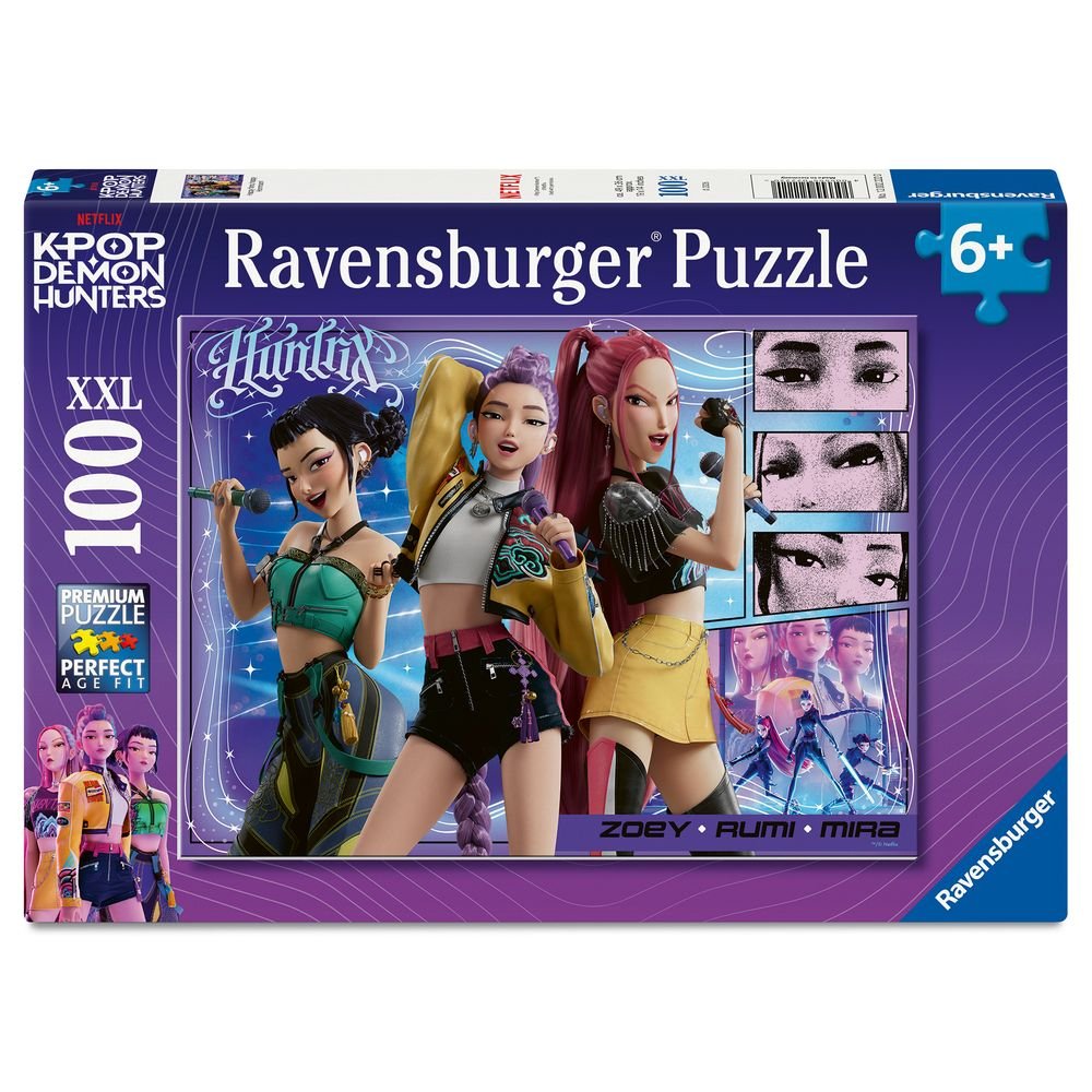 Puzzle K-pop Demon Hunters XXL 100 piezas Ravensburger Imagen principal del producto