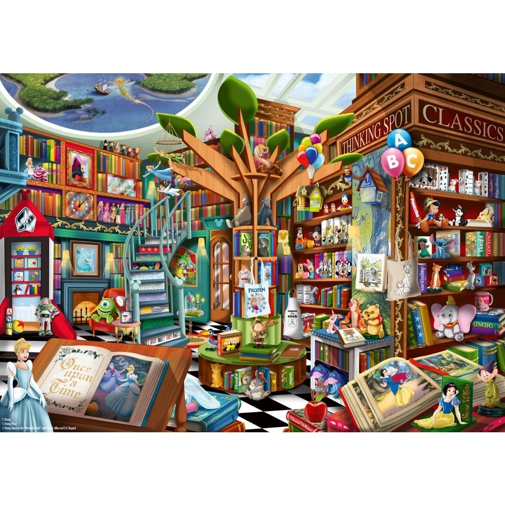 Puzzle Disney & Pixar Bookstore 1000 piezas Ravensburger